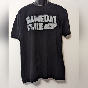Men's Black State Life "Game Day" T-shirts Size XL